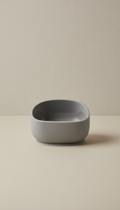 Ash Grey Silicone Feeding Bowl