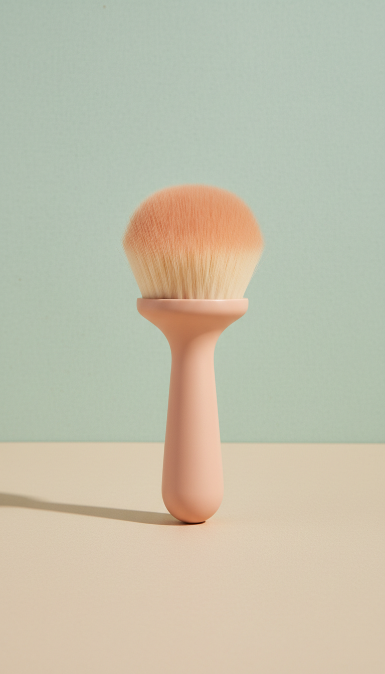 Peach Blush Grooming Brush